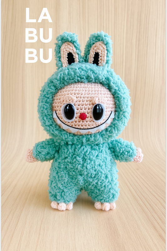 Labubu Crochet Pattern – Cute DIY Amigurumi Plush (PDF Download)